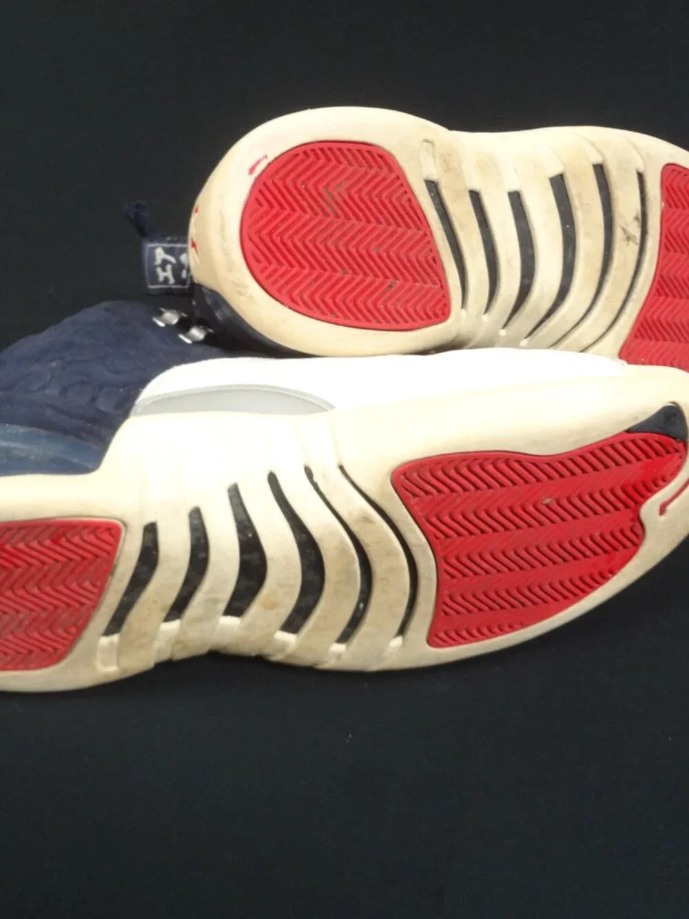 AIR JORDAN 12 RETRO INTERNATIONAL FLIGHT NAVY SAIL SNEAKERS BV8016-445 MENS 12